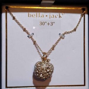 Bella and Jack apple necklace